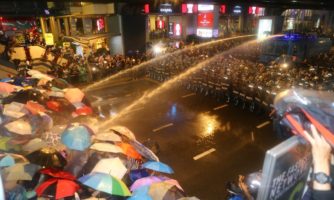 Thailand: Water cannons mark deeply alarming escalation in policing protests