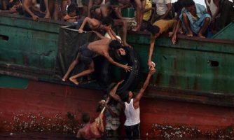 Persecuted Rohingya refugees from Myanmar suffer horrific abuses at sea