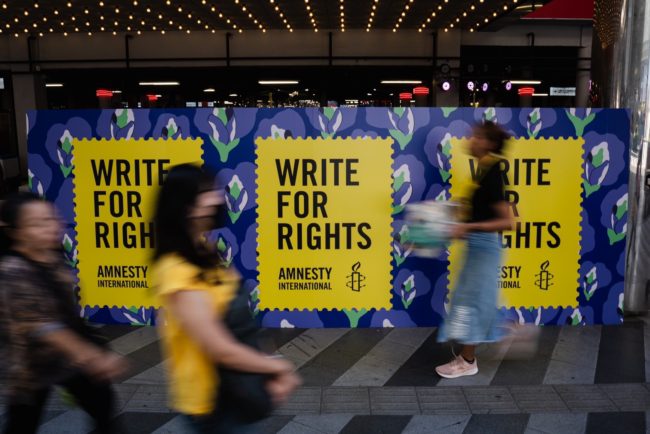 Write For Rights Pack แอมเนสตี้ชวนคนไทยเขียนจดหมายถึงผู้ถูกละเมิดสิทธิ ผ่านแคมเปญ ‘Write for ...