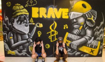 กล้าฟิตี้’ (BRAVE) ศิลปะเพื่อการปกป้องสิทธิ